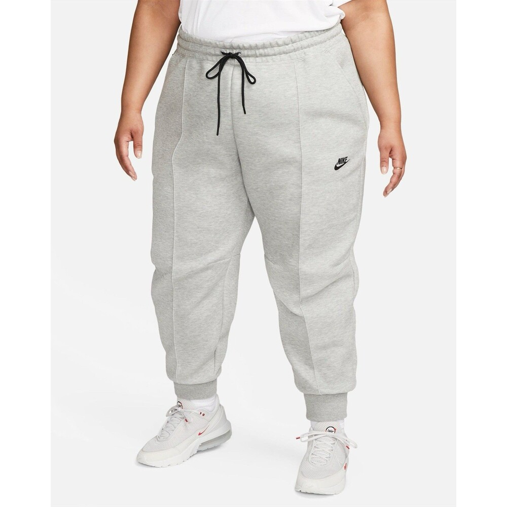 Nike Sportswear Tech Fleece Women's Mid-Rise Joggers NWT Plus Size 2X Gray